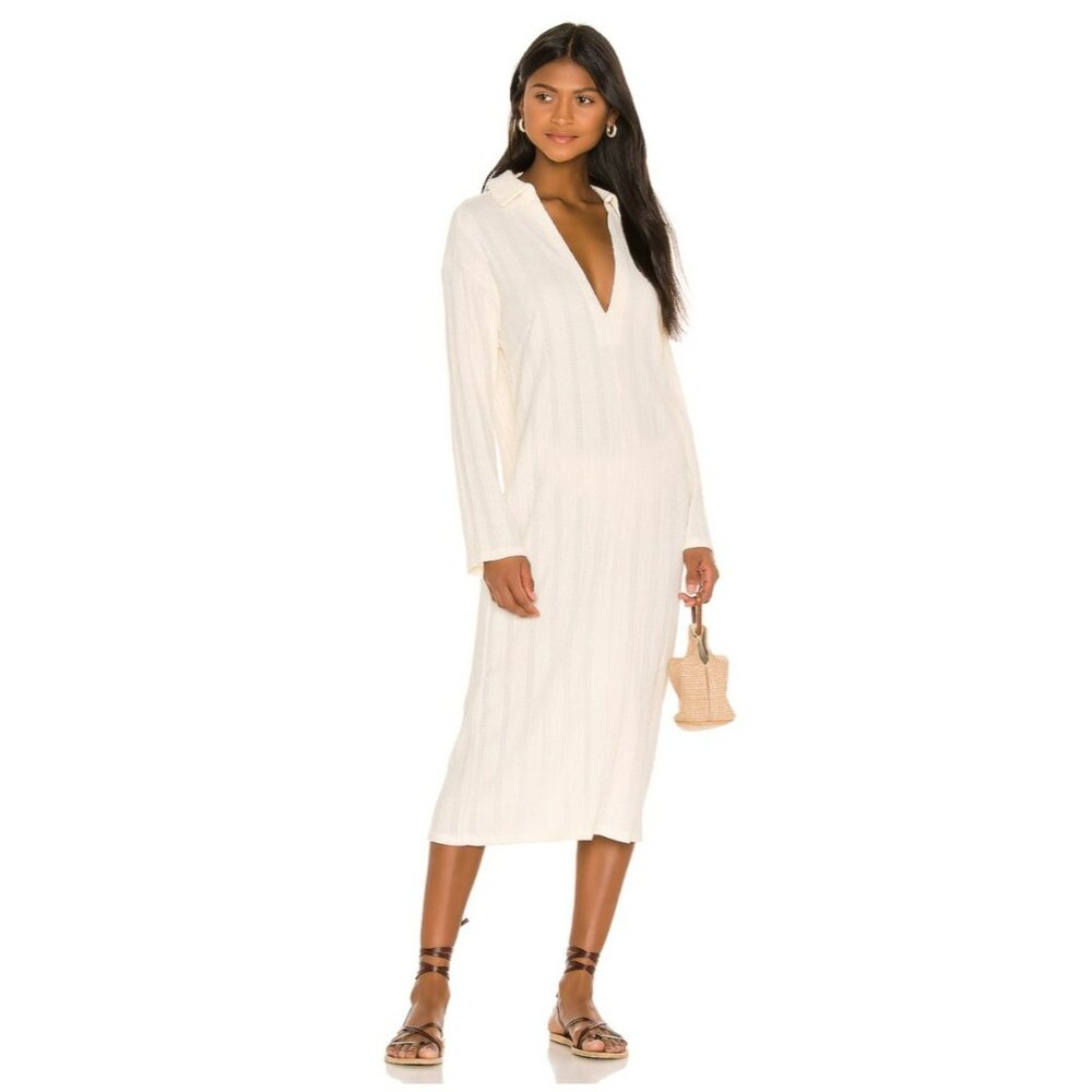 Endless Summer by Free People Aster Collar Tee Dress Size Small
